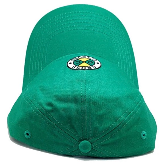 Cross Colours New Original Hip Hop Nation Classic Green Dad Clean Up Era Hat - Picture 2 of 3